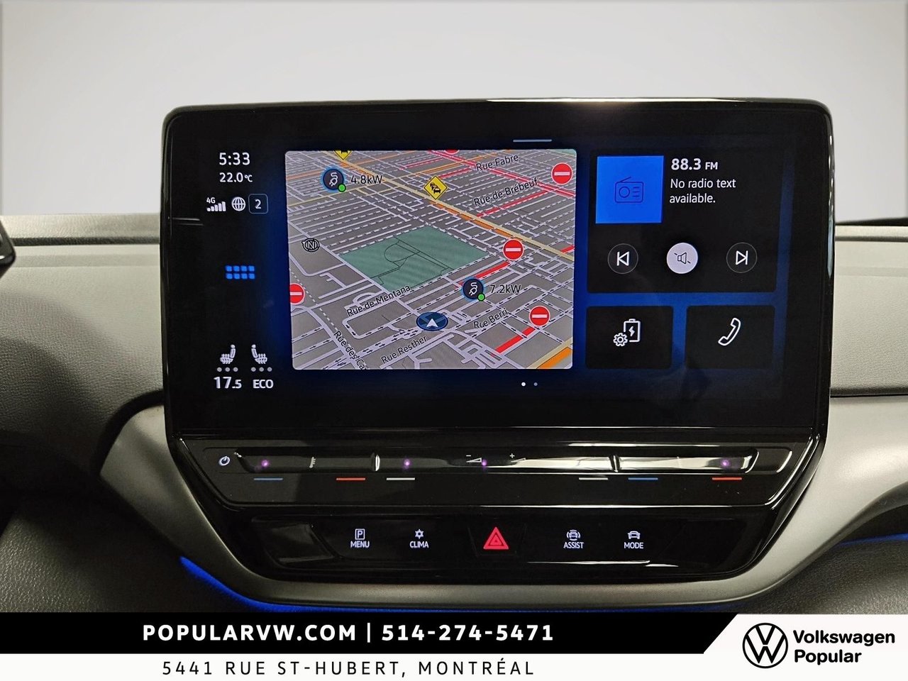 Volkswagen ID.4 AWD PRO Statement Package 2022 Toit Vitré & Thermopompe!