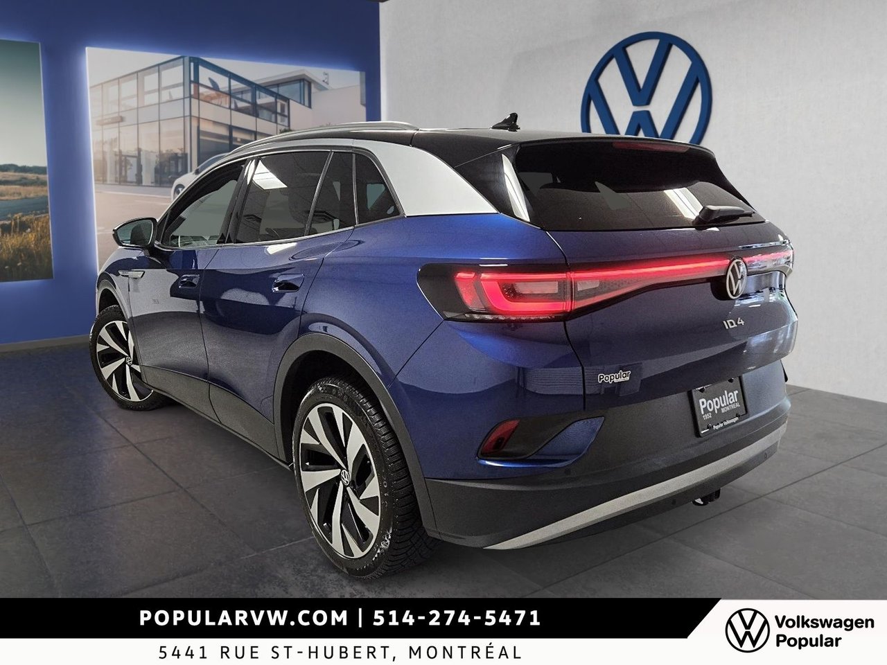 Volkswagen ID.4 AWD PRO Statement Package 2022 Toit Vitré & Thermopompe!