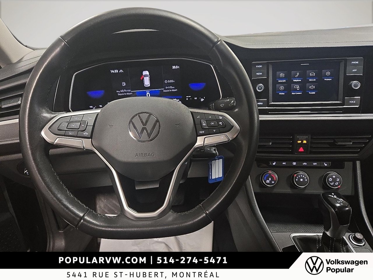 Volkswagen Jetta Trendline 2022 Sièges Avant Chauffants et App-Connect!