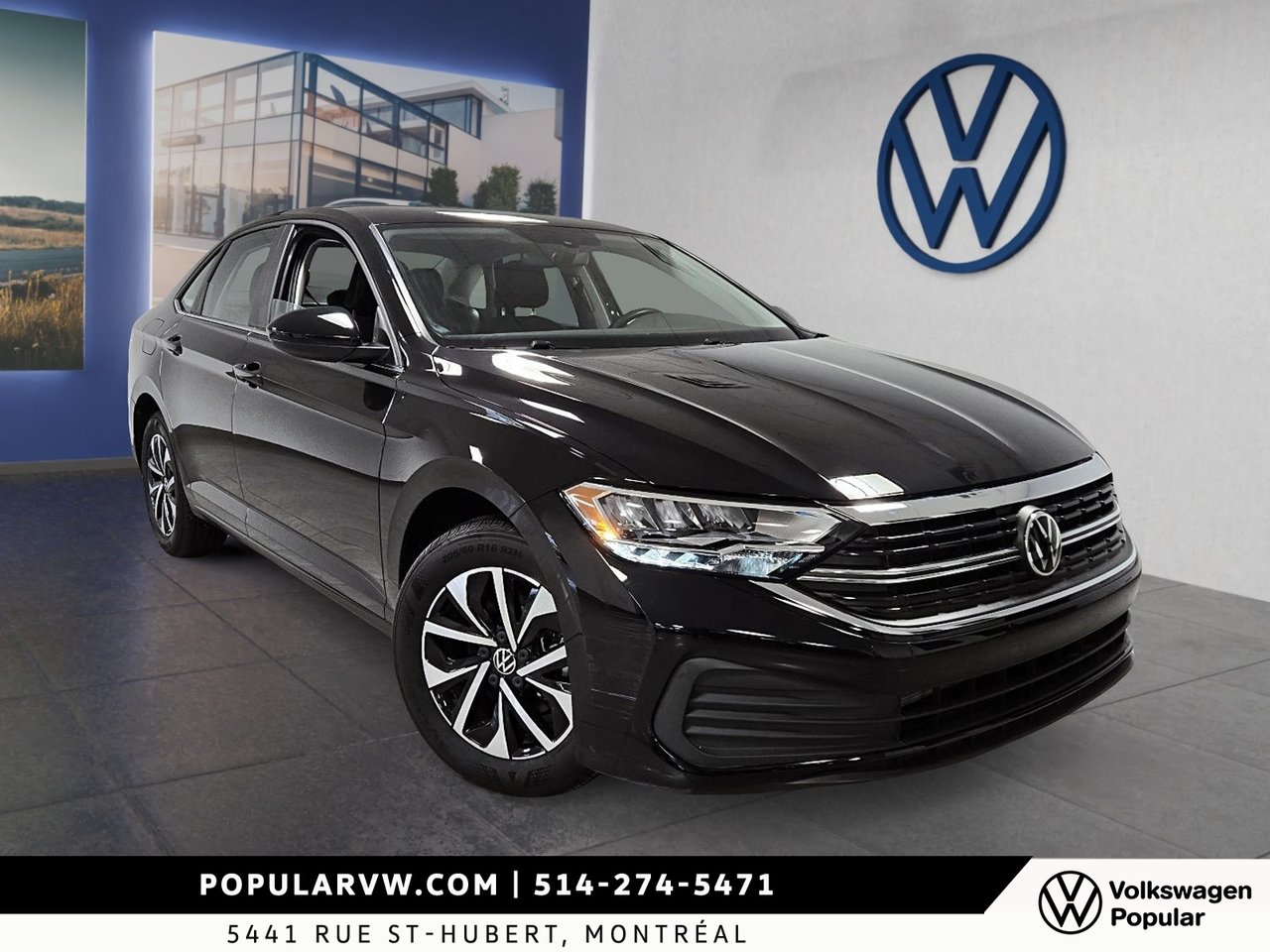 Volkswagen Jetta Trendline 2023 Volant Chauffant et App-Connect!