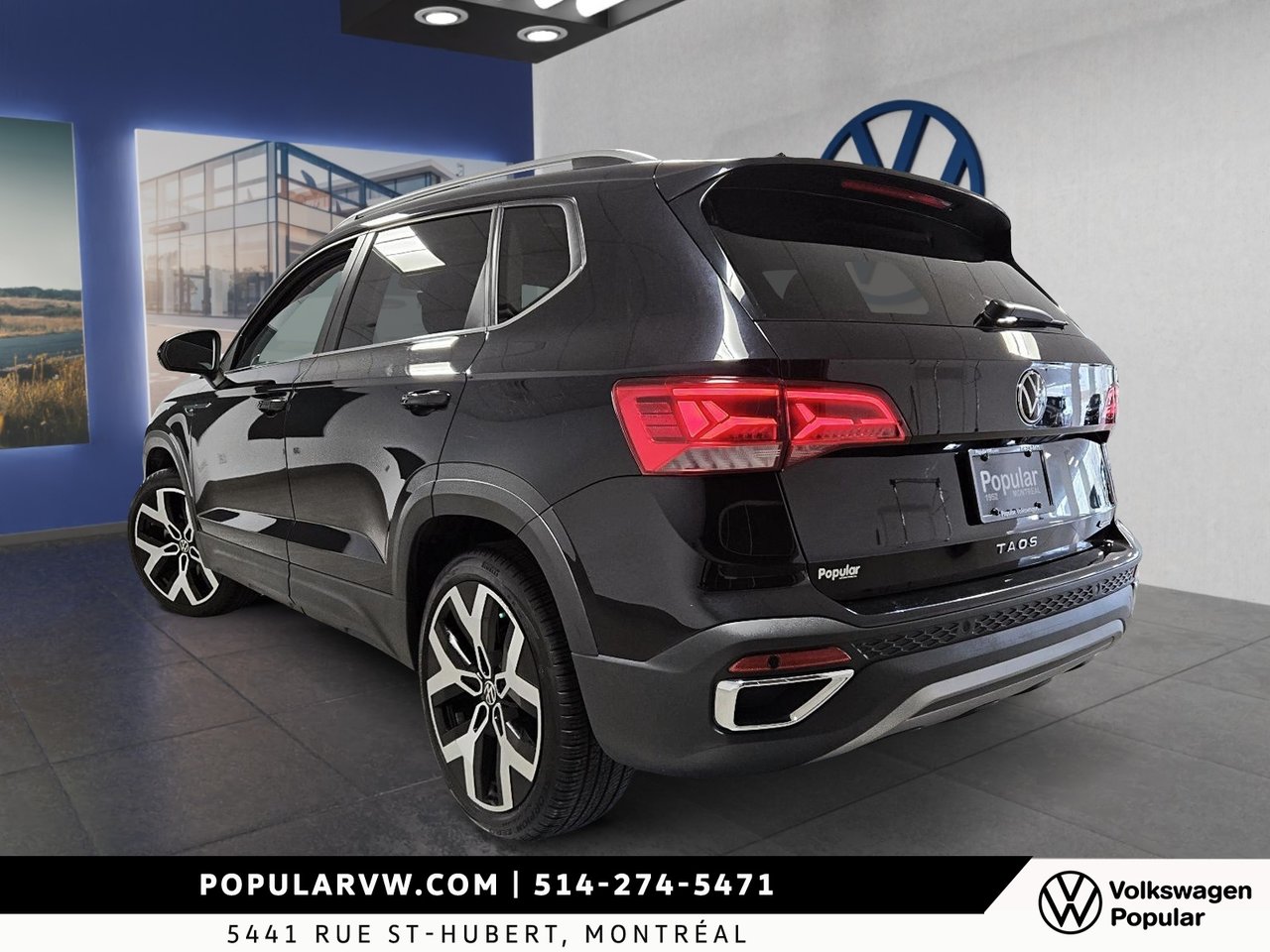 2022 Volkswagen Taos Highline Low Kilometer + Remote Starter!