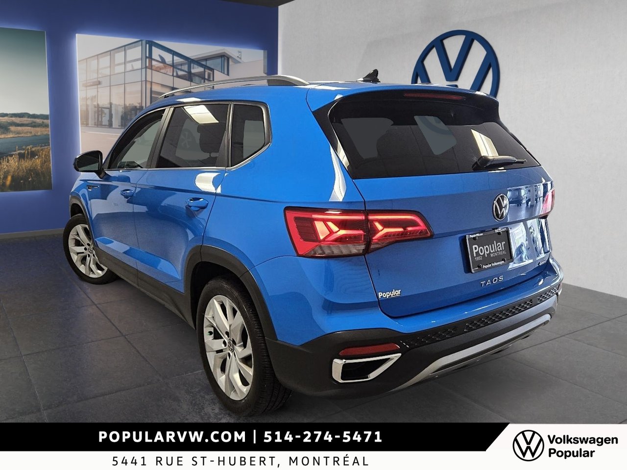 Volkswagen Taos Comfortline 4Motion 2022 Toit Panoramique & Jantes 18