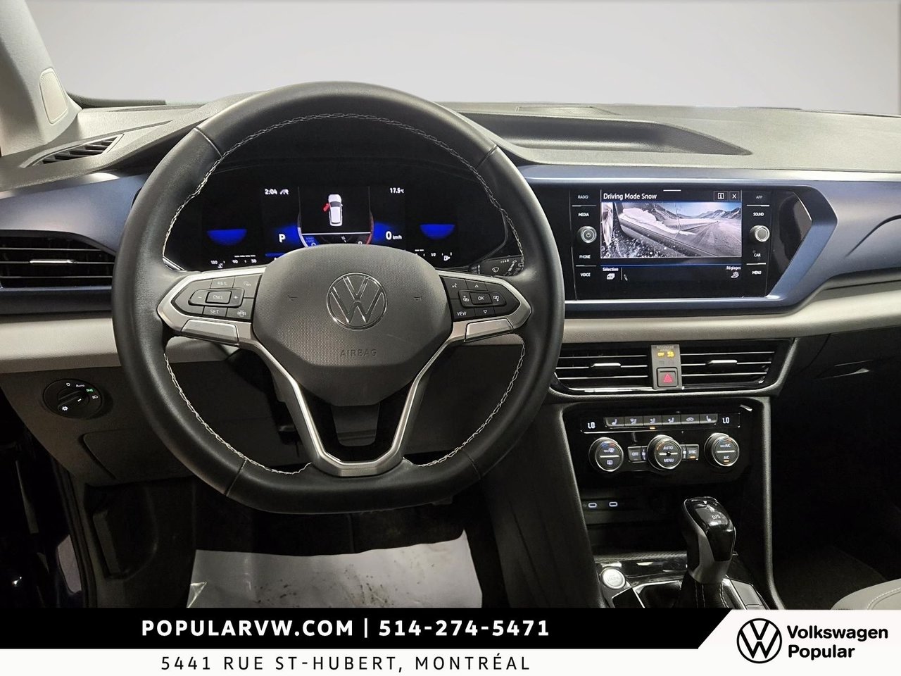 2022 Volkswagen Taos Comfortline 4Motion Low Kilometer!