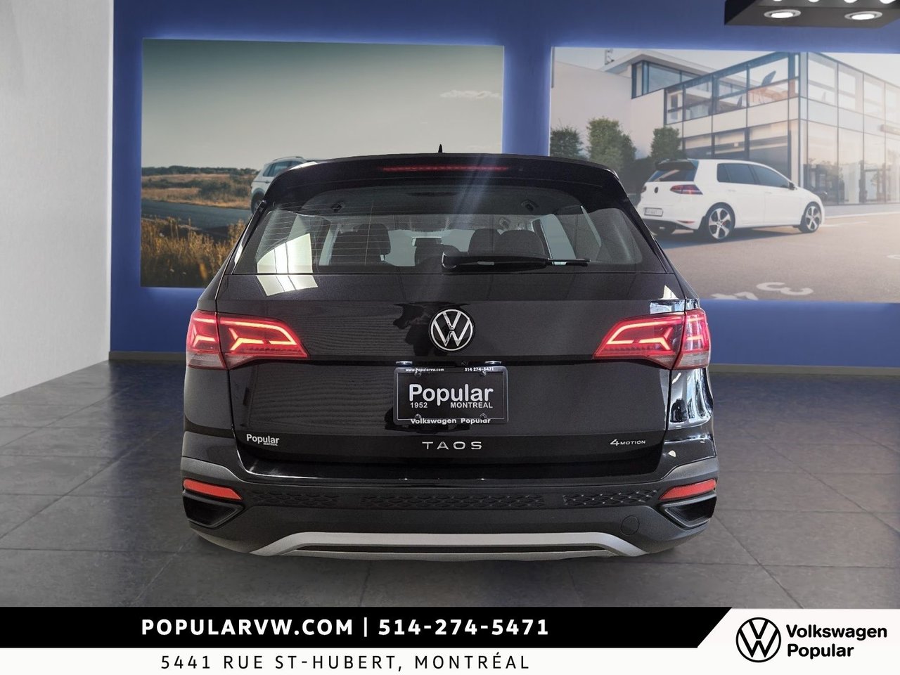 Volkswagen Taos Trendline 4Motion 2022 Sièges Chauffants & App-Connect!