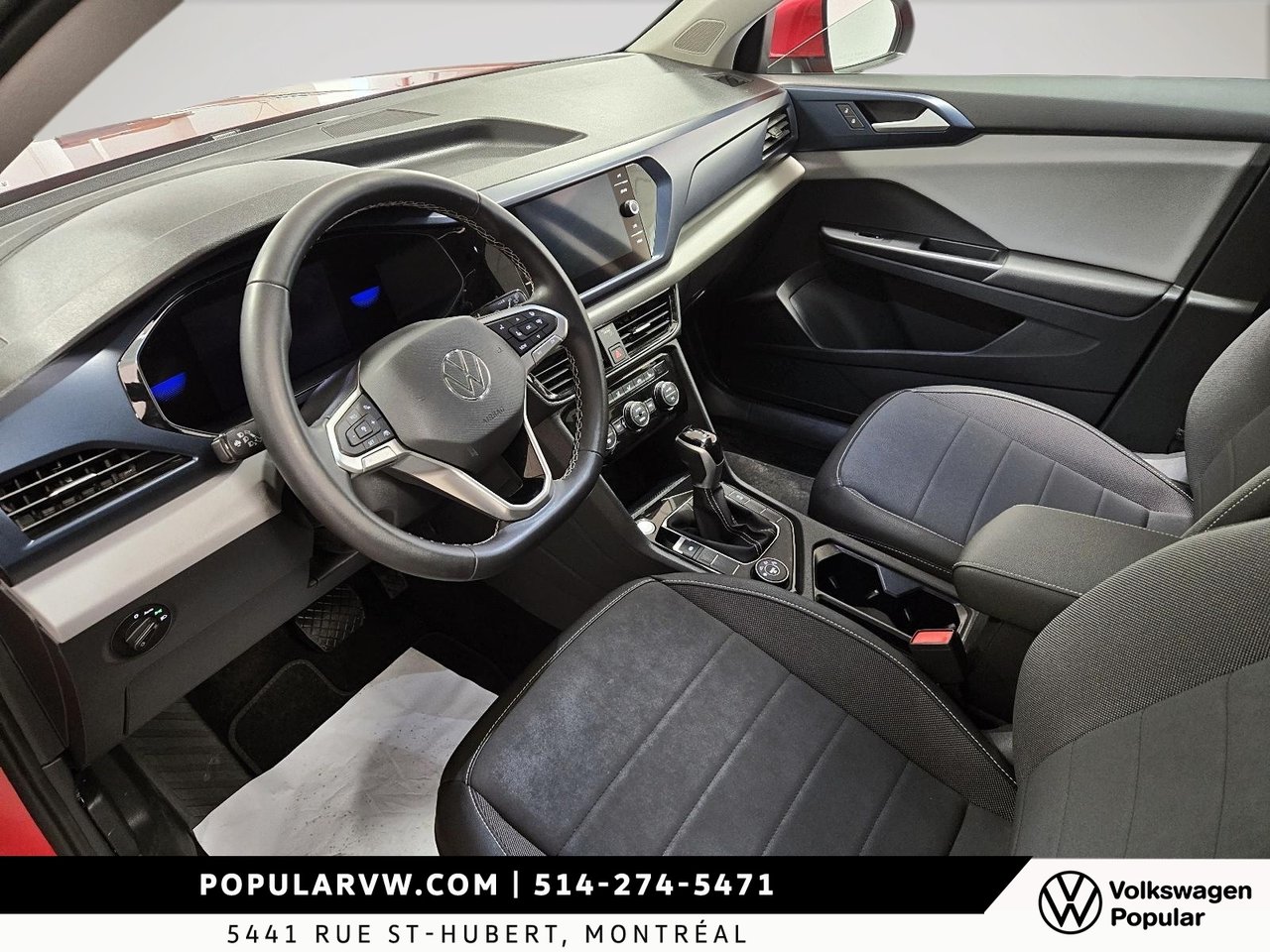2023 Volkswagen Taos Comfortline 4Motion Low Kilometer + Panoramic Sunroof
