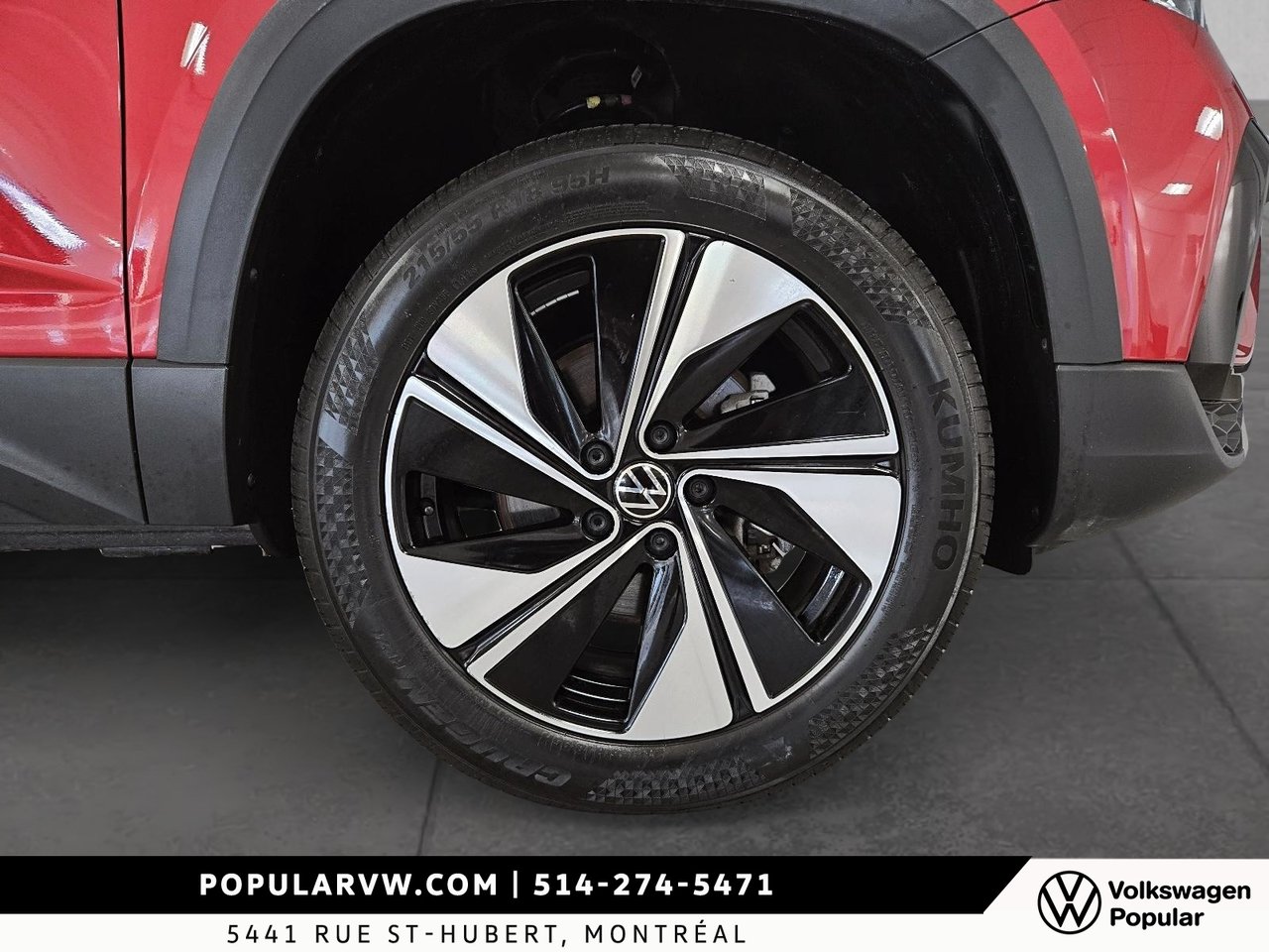 2023 Volkswagen Taos Comfortline 4Motion Low Kilometer + Panoramic Sunroof