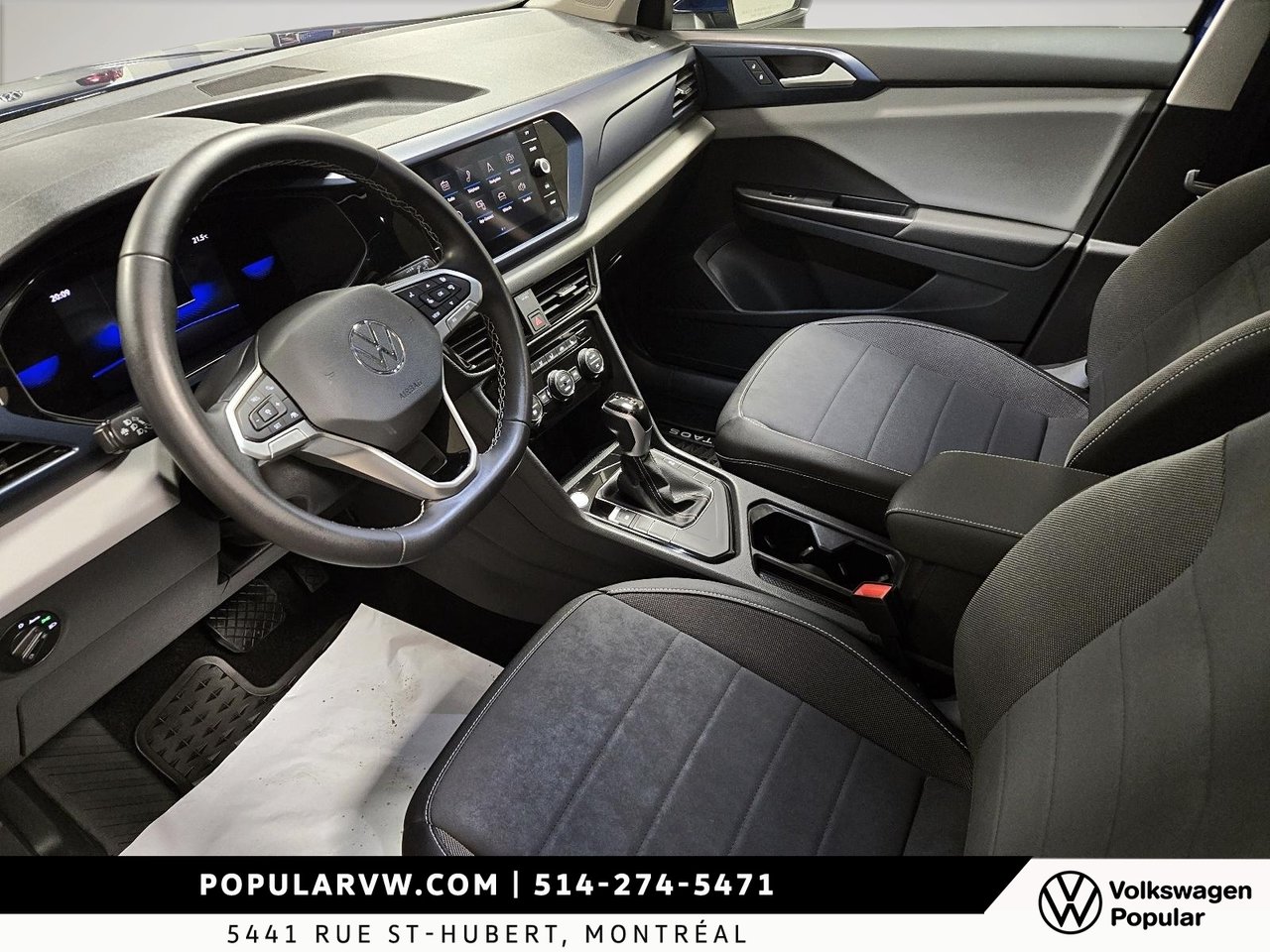 Volkswagen Taos Comforline 2023 Bas Kilométrage + Toit Panoramique!