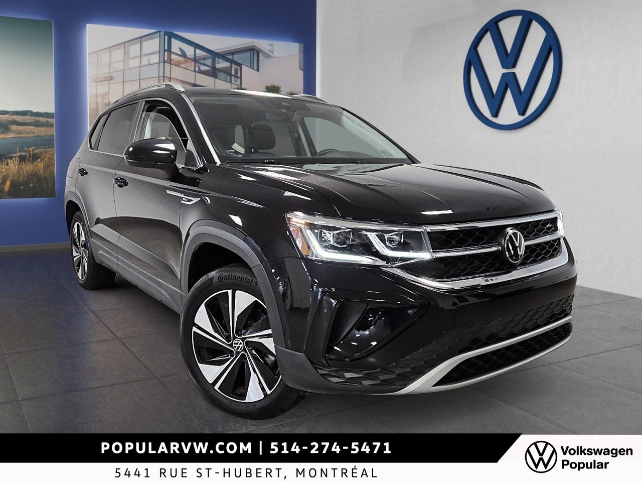 Volkswagen Taos Highline 2023 Démarreur à Distance & Volant Chauffant!