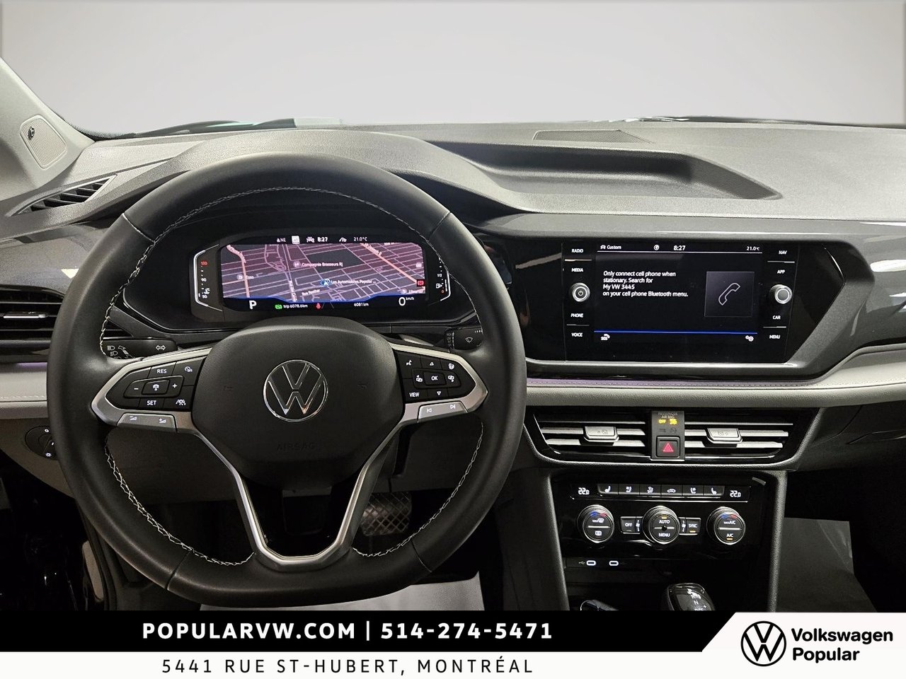 Volkswagen Taos Highline 2023 Démarreur à Distance & Volant Chauffant!