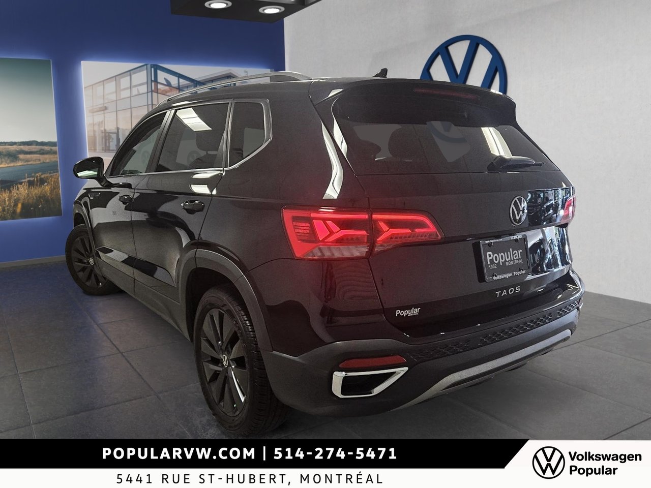 Volkswagen Taos Comfortline 2024 Toit Panoramique & Démarreur à Distance!