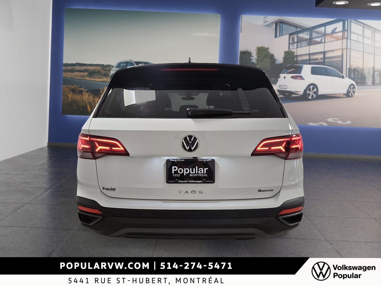 Volkswagen Taos Comfortline Black Edition 2024 Toit Panoramique & App-Connect!