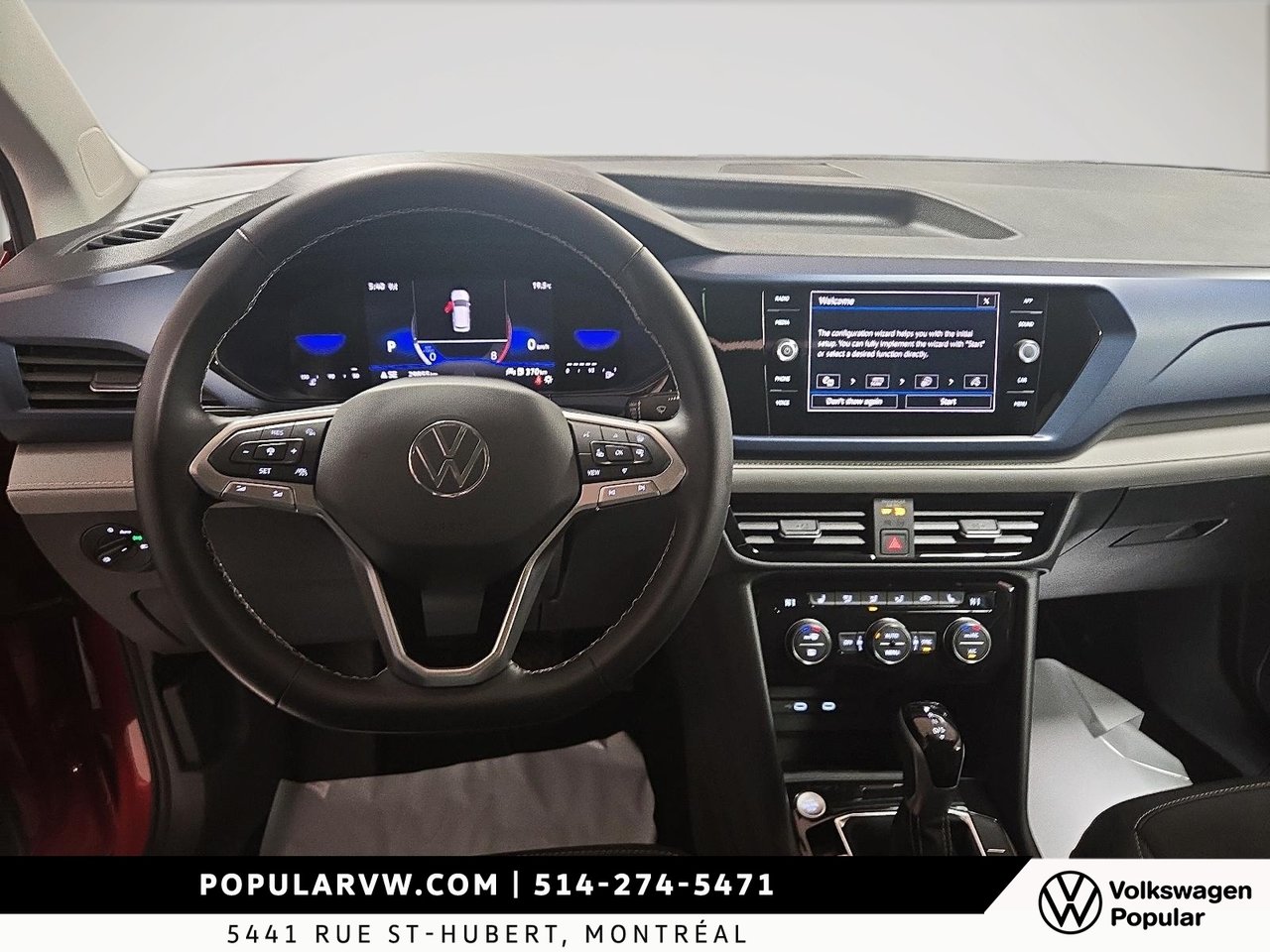 Volkswagen Taos Comfortline 4Motion 2024 Toit Panoramique & Démarreur à Distance!