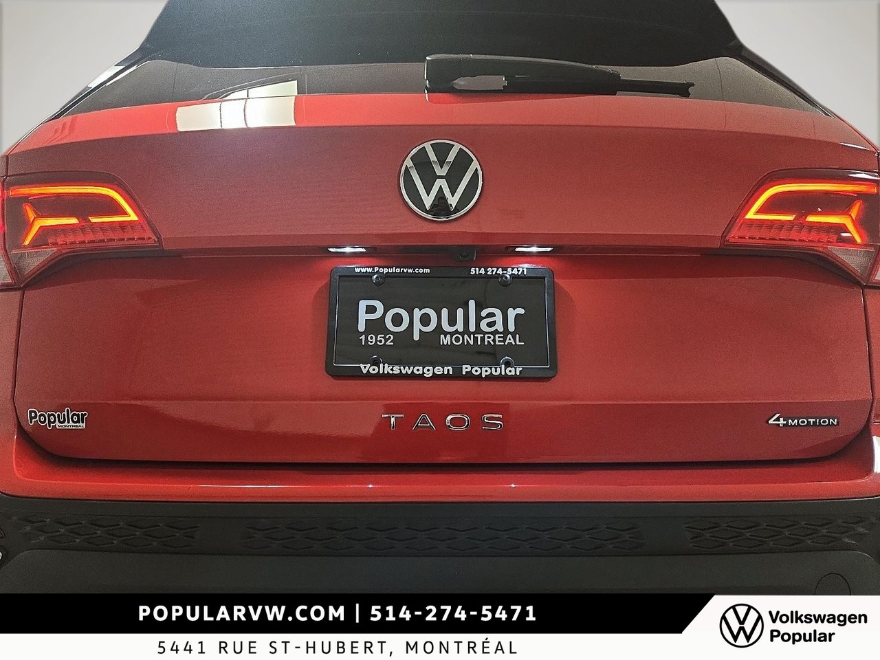 Volkswagen Taos Comfortline 4Motion 2024 Toit Panoramique & Démarreur à Distance!