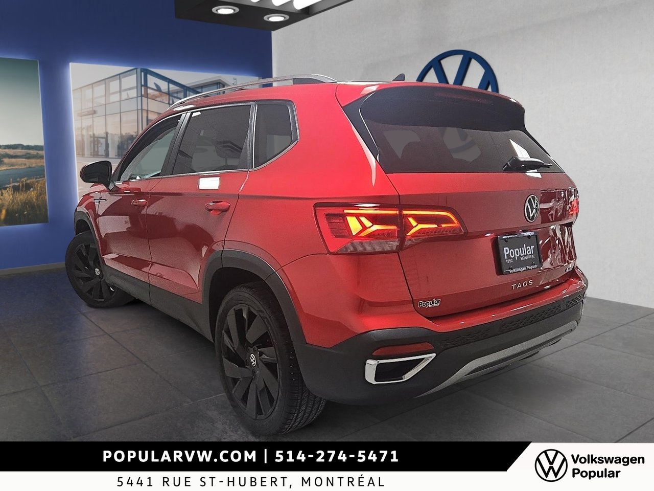 Volkswagen Taos Comfortline 4Motion 2024 Toit Panoramique & Démarreur à Distance!