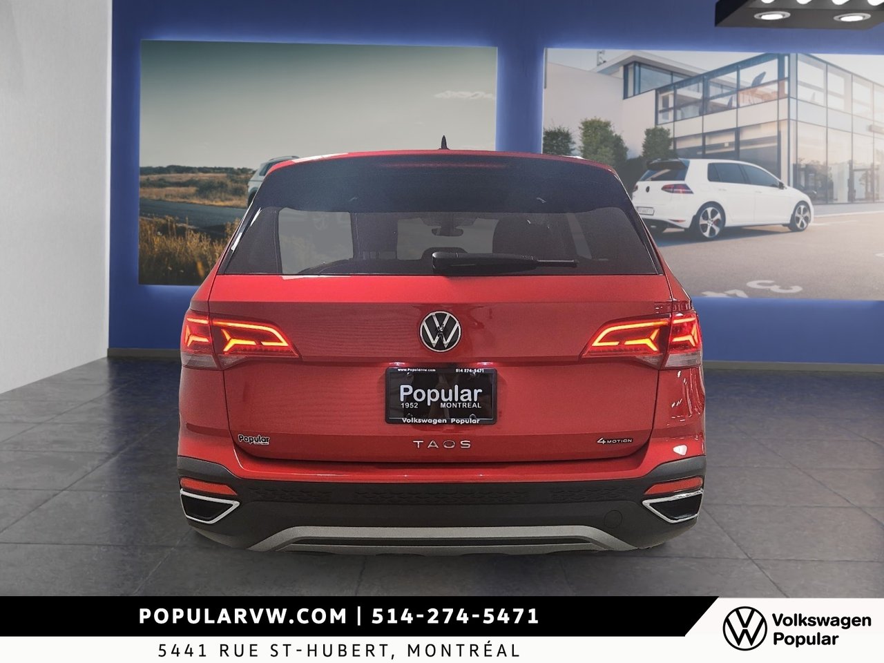 Volkswagen Taos Comfortline 4Motion 2024 Toit Panoramique & Démarreur à Distance!