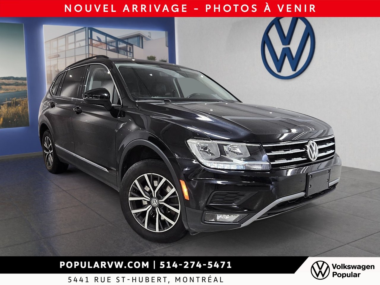 Volkswagen Tiguan Comfortline 2018 7 Passagers & Toit Panoramique