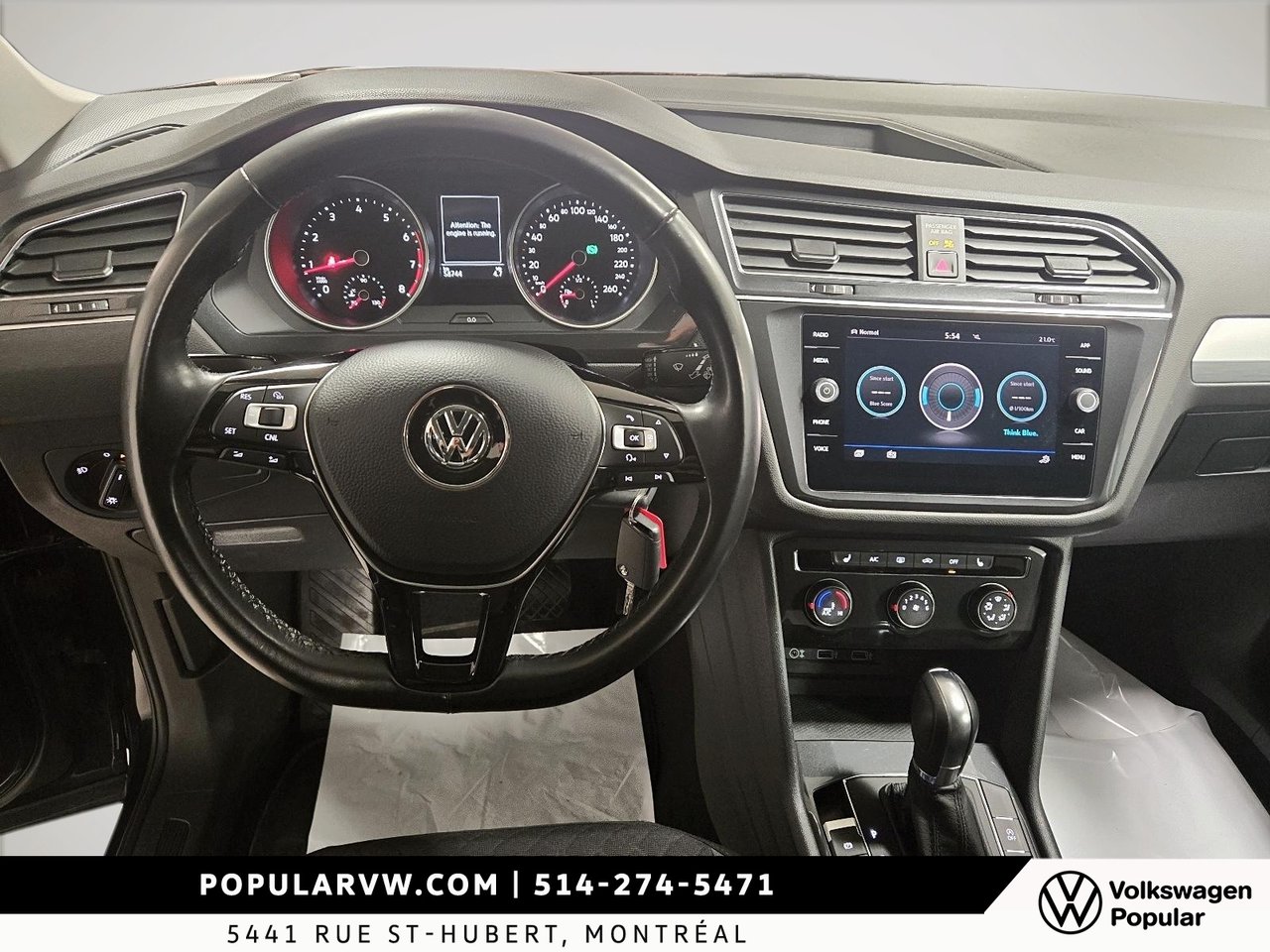 Volkswagen Tiguan Trendline 4Motion 2018 Sièges Chauffants & App-Connect!