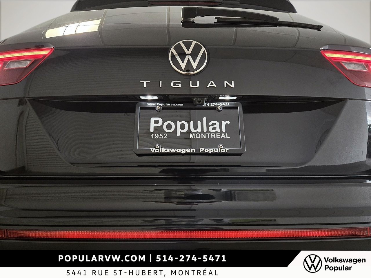 Volkswagen Tiguan Comfortline Black Edition 2022 Bas Kilométrage + Démarreur à Distance!