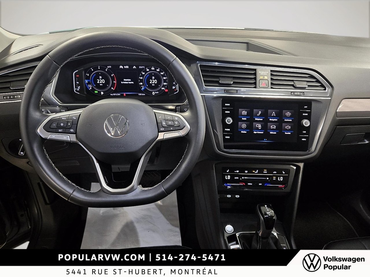 Volkswagen Tiguan Comfortline 2022 7 Passagers + Bas Kilométrage!