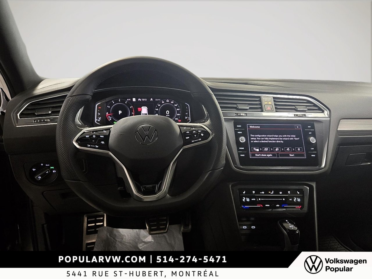 Volkswagen Tiguan Highline R-Line 2022 Audio Fender® & Vue D’ensemble 360°