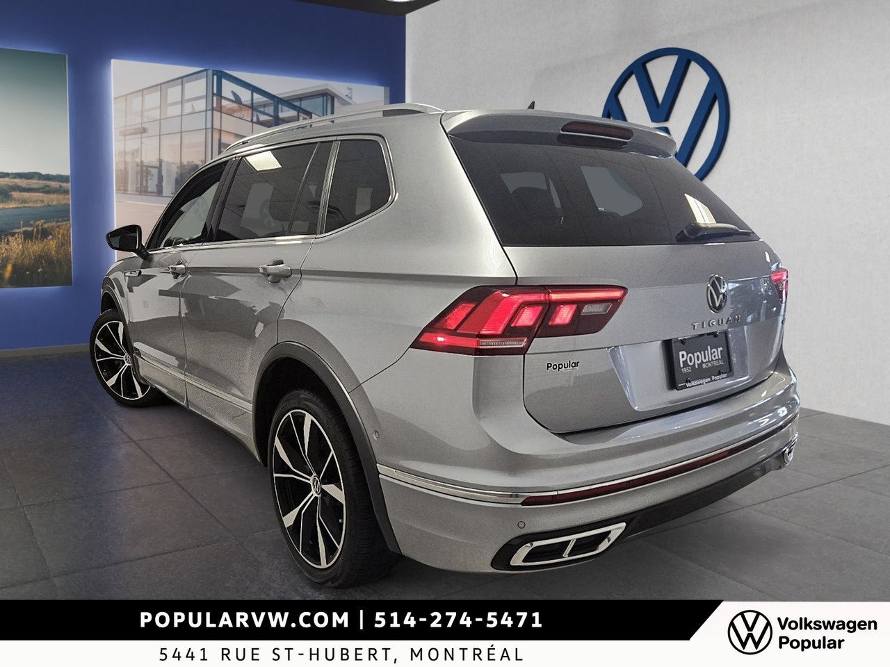 Volkswagen Tiguan Highline R-Line 2022 Audio Fender® & Vue D’ensemble 360°