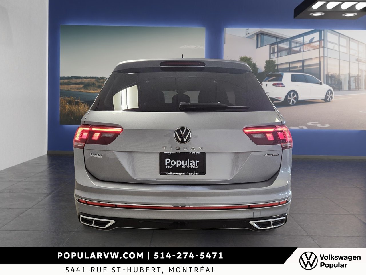 Volkswagen Tiguan Highline R-Line 2022 Audio Fender® & Vue D’ensemble 360°