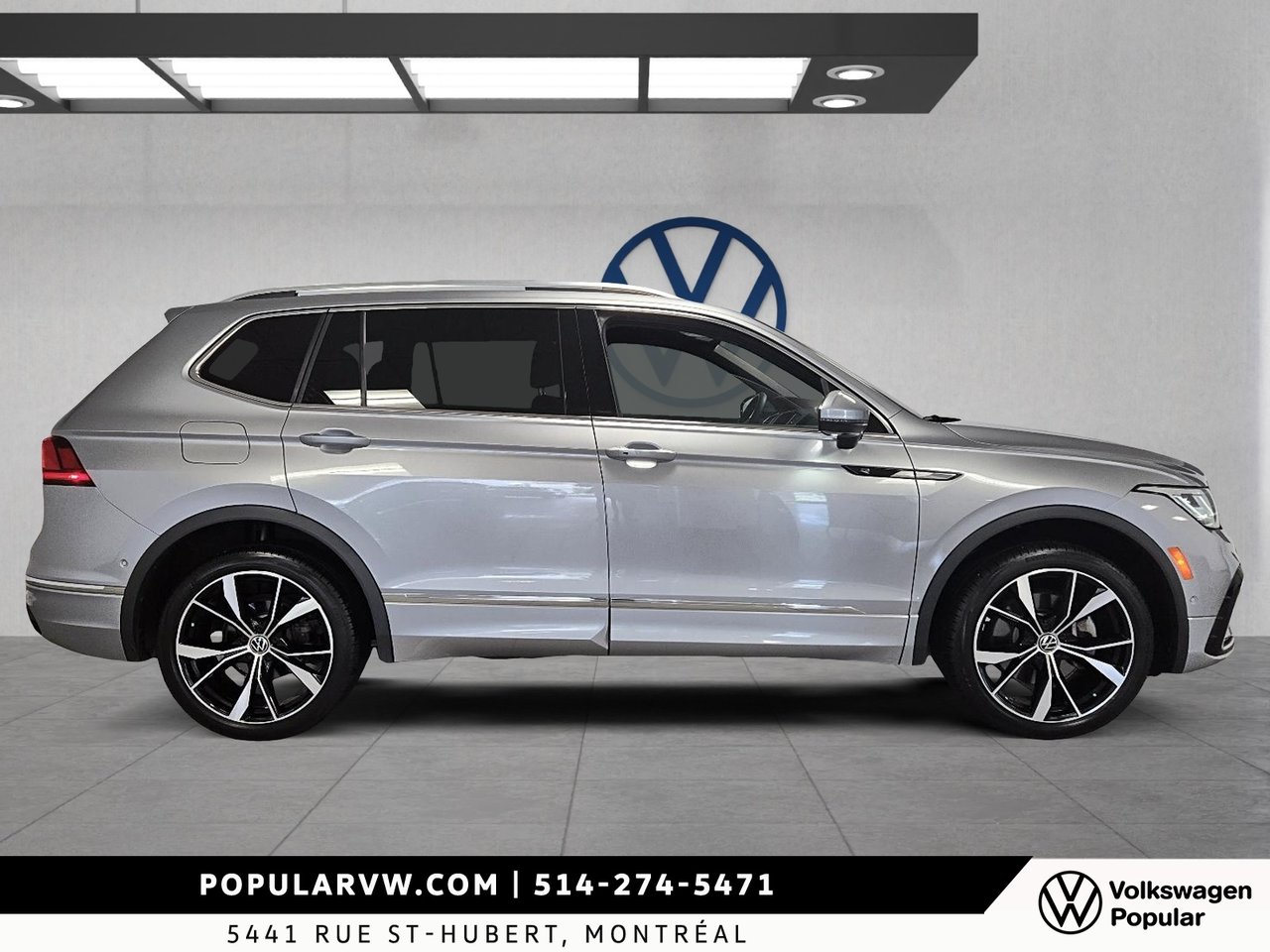 Volkswagen Tiguan Highline R-Line 2022 Audio Fender® & Vue D’ensemble 360°
