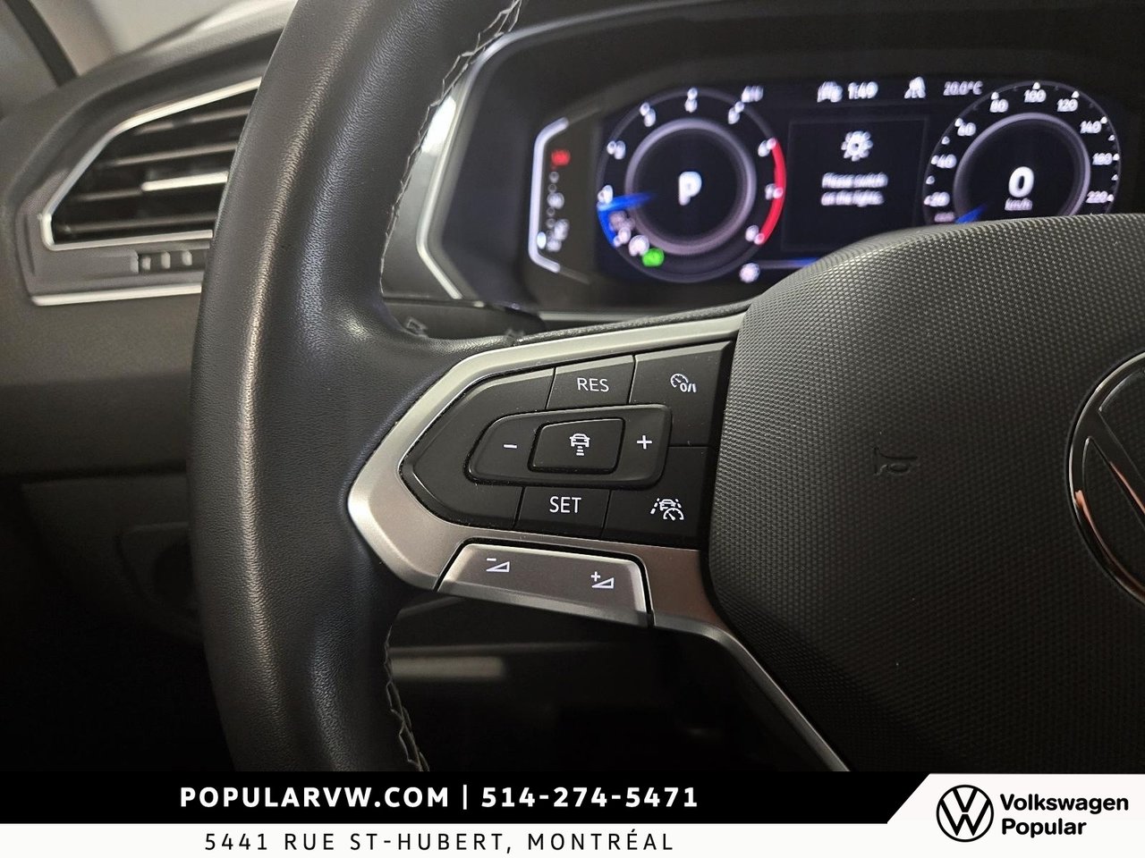 2022 Volkswagen Tiguan Comfortline Remote Starter & App-Connect!