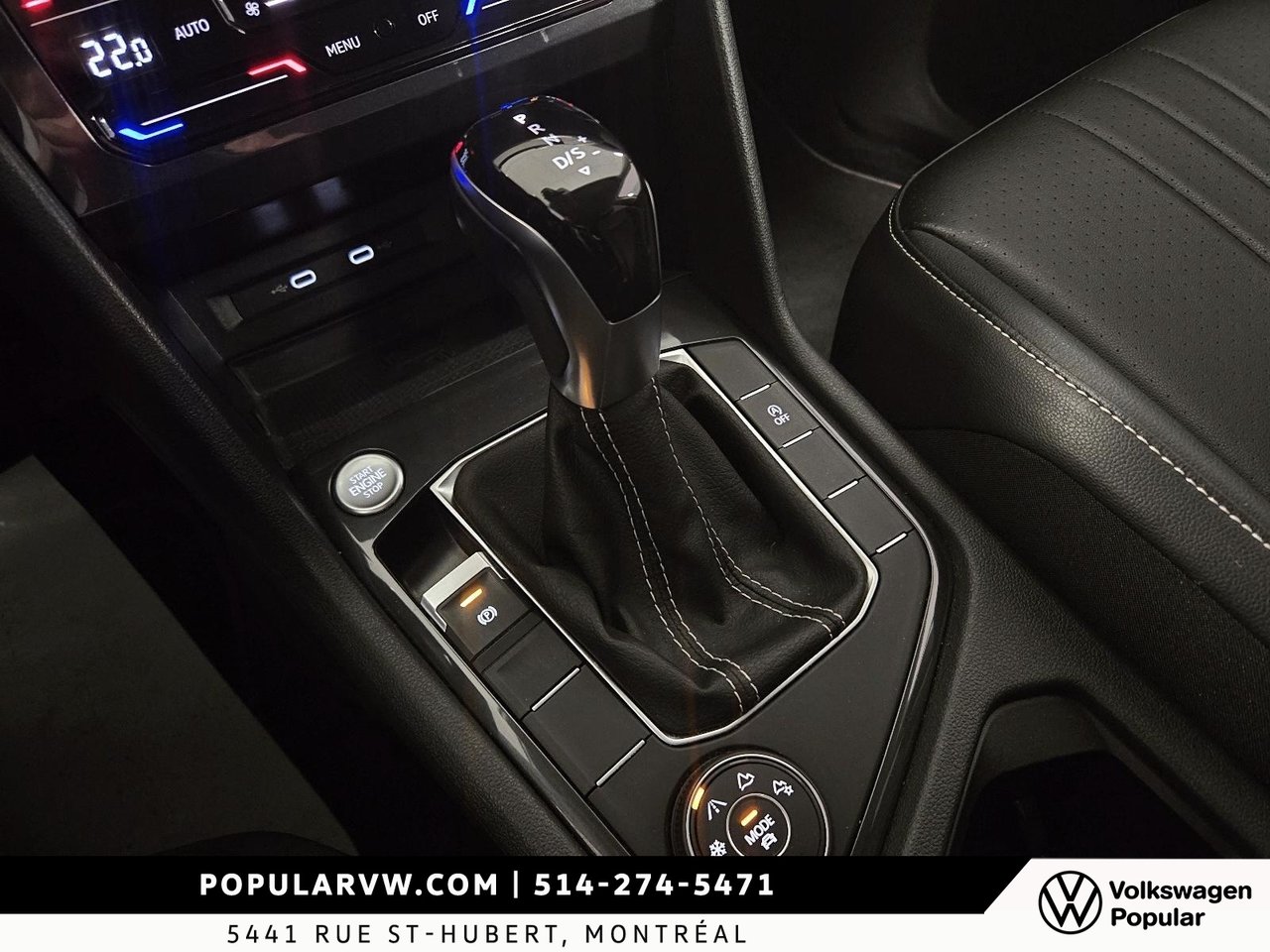 2022 Volkswagen Tiguan Comfortline Remote Starter & App-Connect!