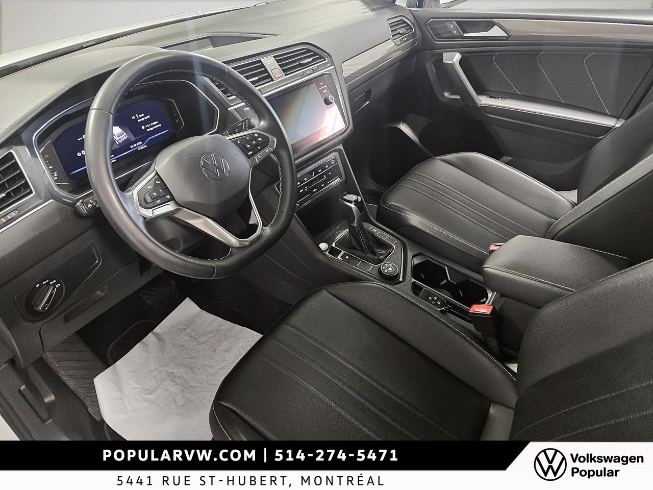 2022 Volkswagen Tiguan Comfortline Remote Starter & App-Connect!