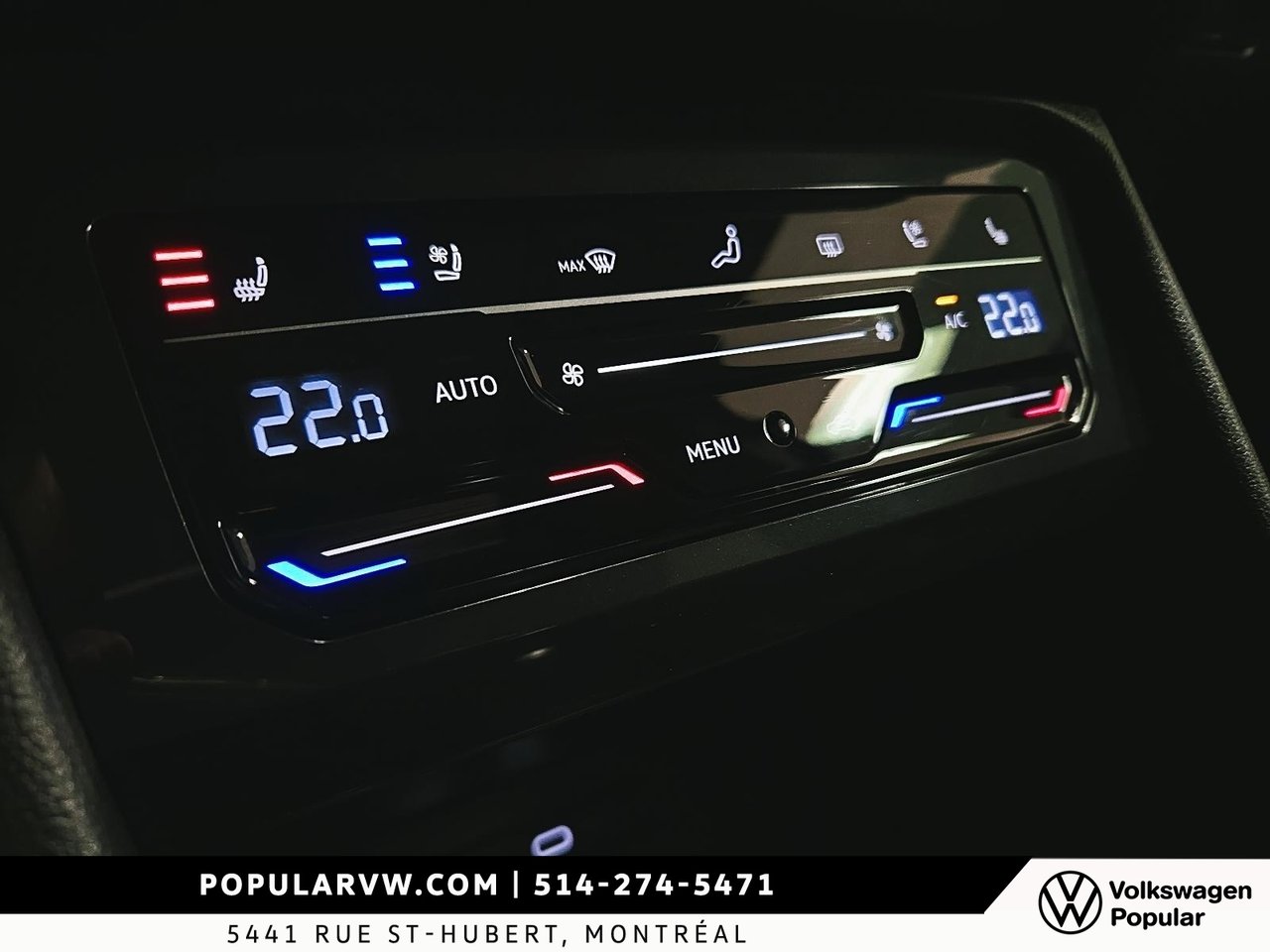 2022 Volkswagen Tiguan Highline R-Line Area View 360° & Remote Starter