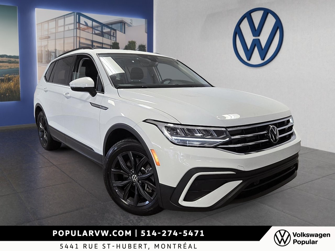 Volkswagen Tiguan Comfortline 2024 Bas Kilométrage & Démarreur à Distance!!