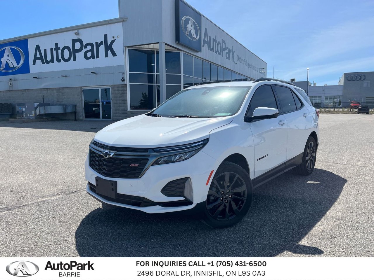 Summit White 2022 Chevrolet Equinox SUV / Crossover Four-Wheel Drive Automatic