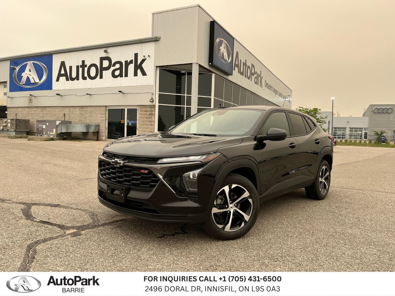 Mosaic Black Metallic 2025 Chevrolet Trax SUV / Crossover Front-Wheel Drive Automatic