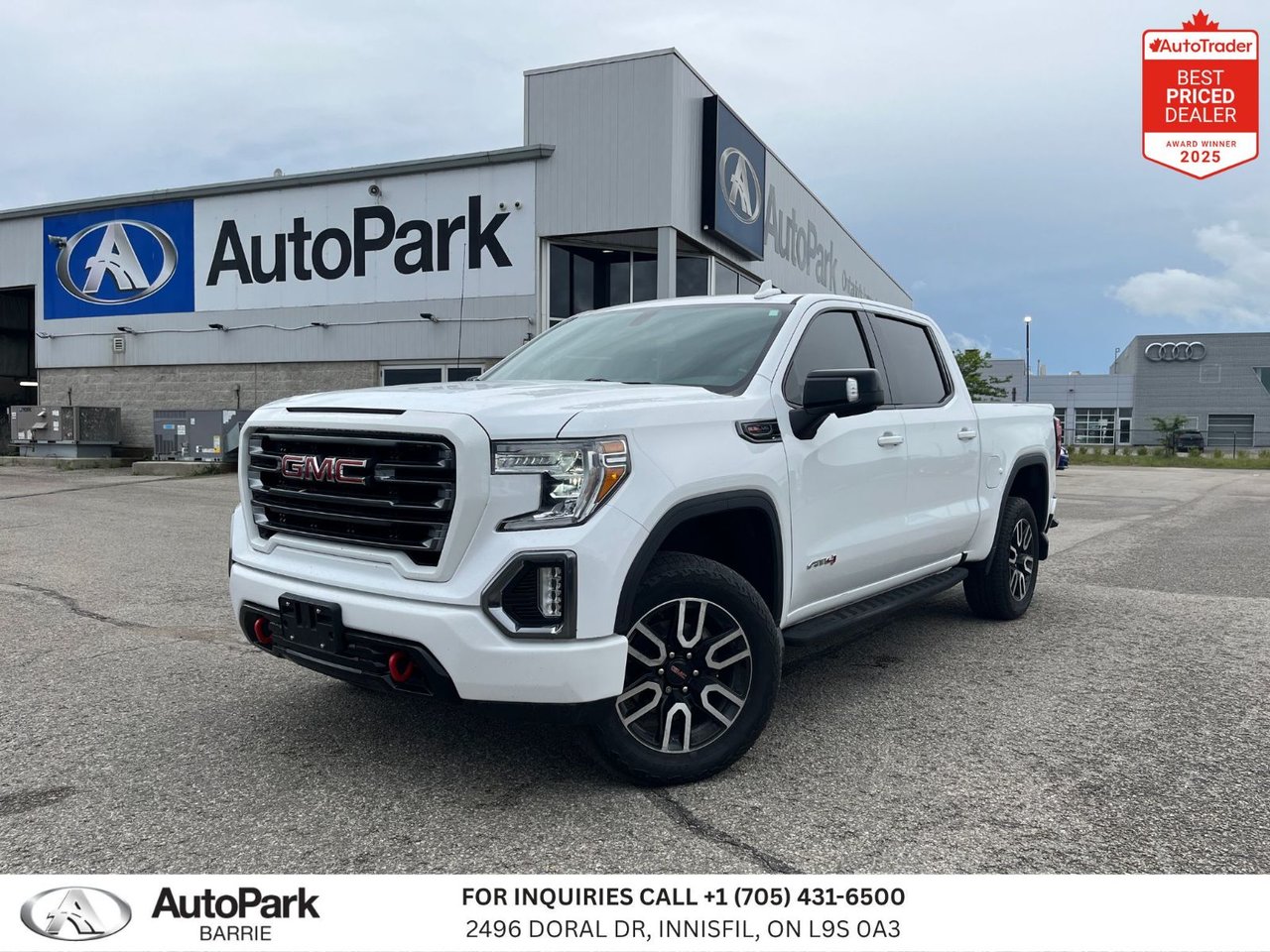 Summit White 2022 GMC Sierra 1500 Limited Pickup Truck Four-Wheel Drive Automatic