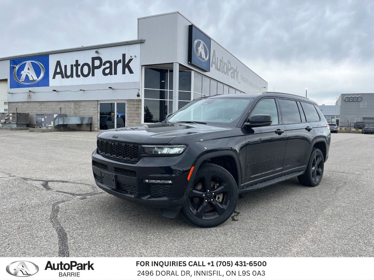 Diamond Black Crystal Pearl 2024 Jeep Grand Cherokee L SUV / Crossover Four-Wheel Drive Automatic