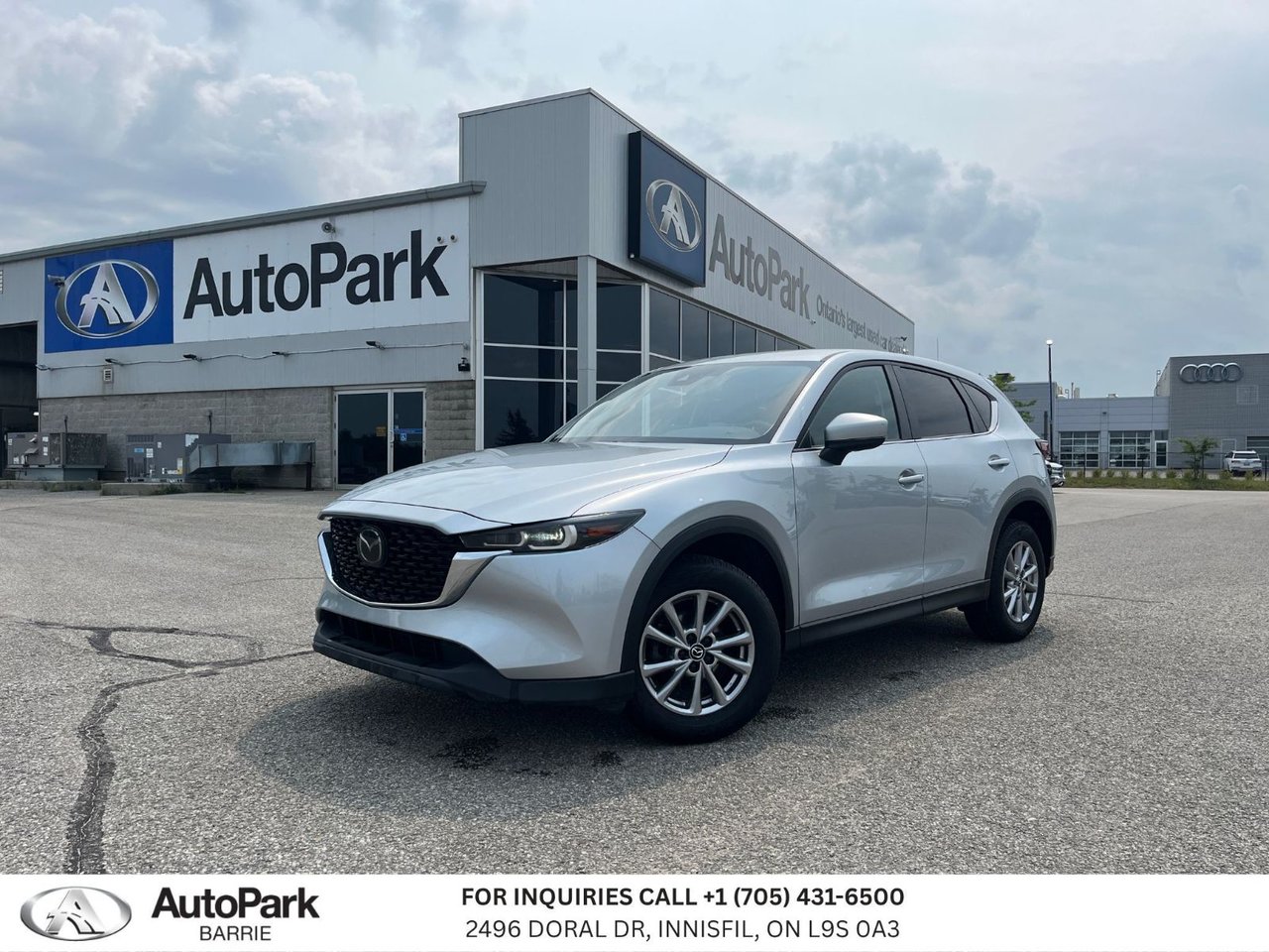 Sonic Silver Metallic 2023 Mazda CX-5 SUV / Crossover Automatic
