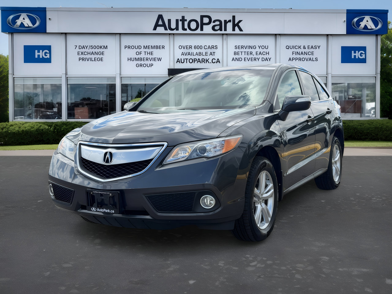 Gray 2013 Acura RDX SUV / Crossover All-Wheel Drive Automatic