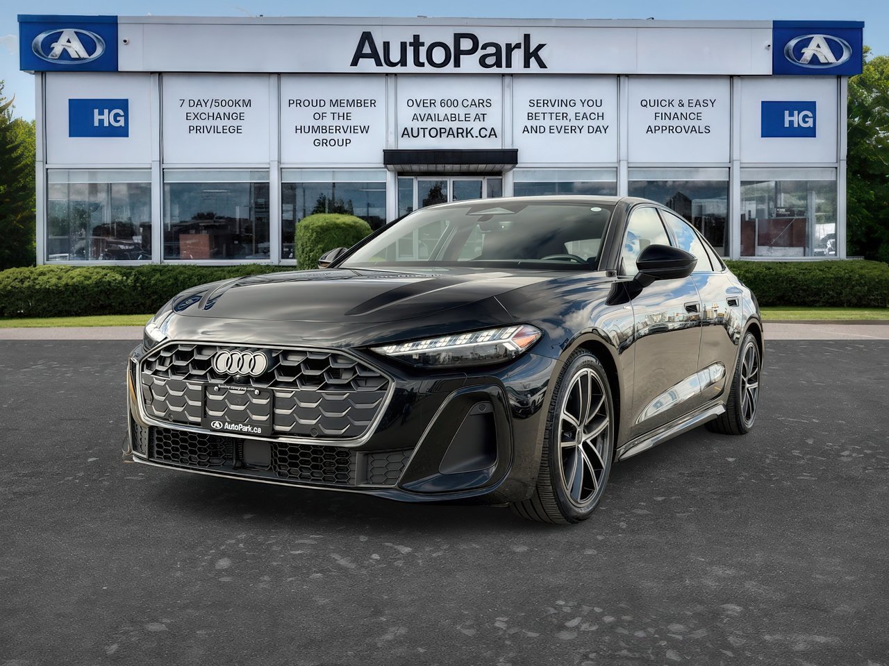 Black 2025 Audi A5 Sedan Automatic