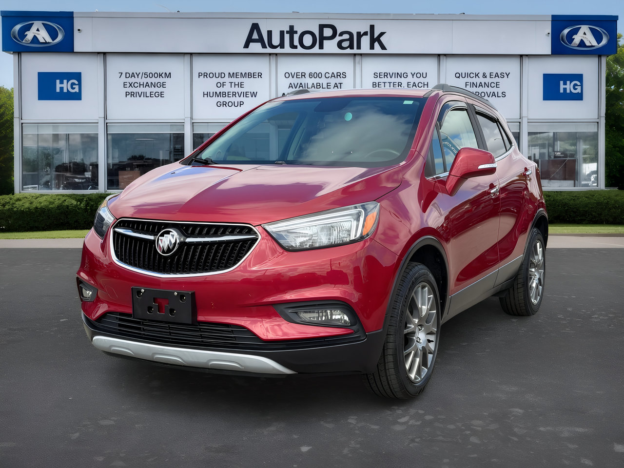 Red Metallic 2017 Buick Encore SUV / Crossover All-Wheel Drive 6-Speed Automatic