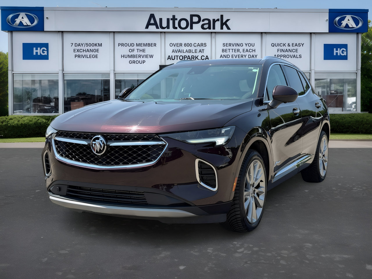 Garnet 2022 Buick Envision SUV / Crossover All-Wheel Drive Automatic