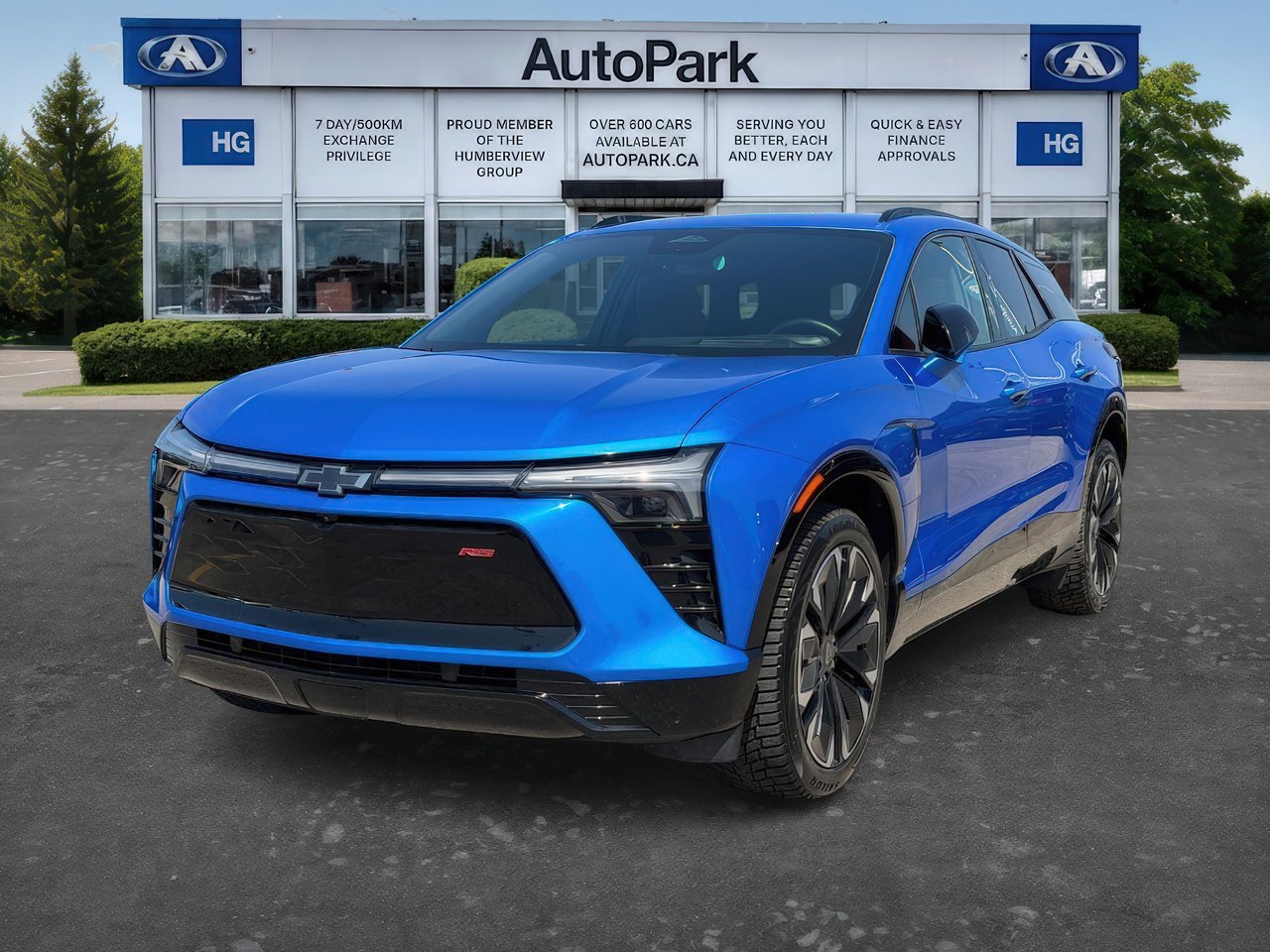 Riptide Blue 2024 Chevrolet Blazer EV SUV / Crossover All-Wheel Drive Automatic