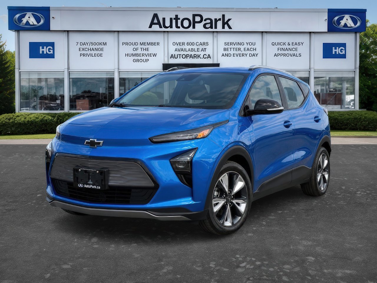 Bright Blue Metallic 2023 Chevrolet Bolt EUV LT FWD Hatchback Front-Wheel Drive Automatic