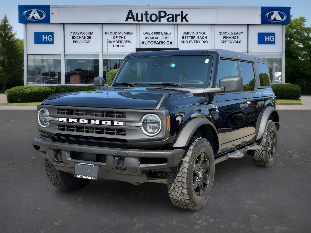 Shadow Black 2022 Ford Bronco SUV / Crossover Four-Wheel Drive 7-Speed Manual