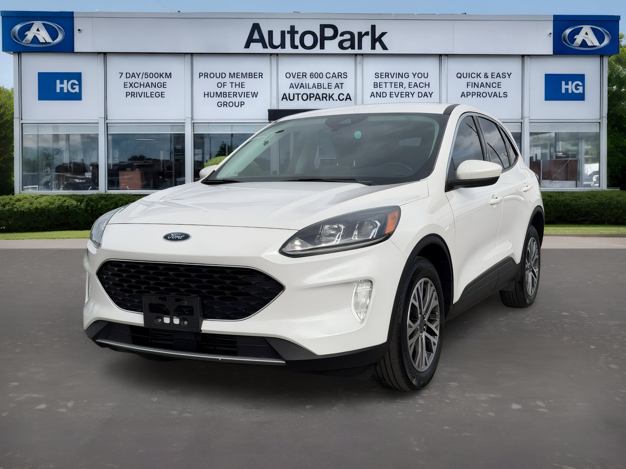 Star White Metallic Tri-Coa 2022 Ford Escape SUV / Crossover All-Wheel Drive Automatic