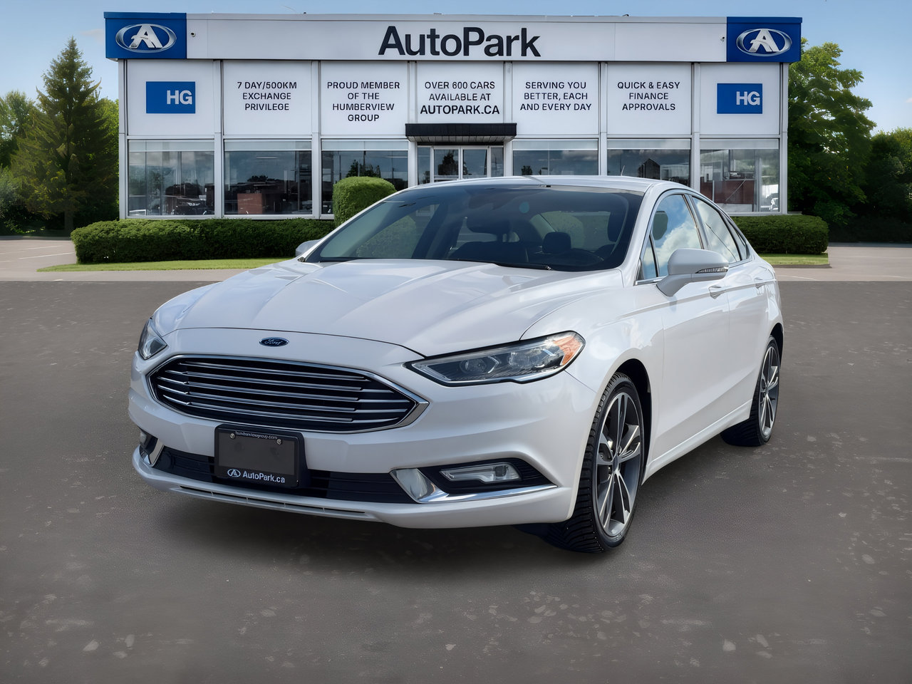 White Platinum Metallic Tri-Coat 2018 Ford Fusion Sedan All-Wheel Drive Automatic