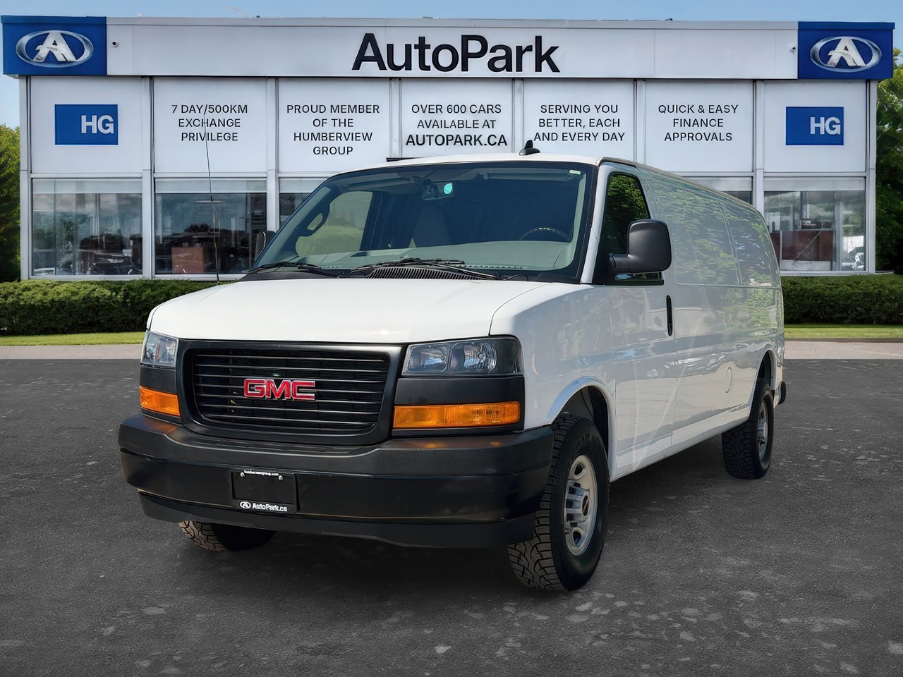 Summit White 2023 GMC Savana Cargo Van Rear-Wheel Drive Automatic