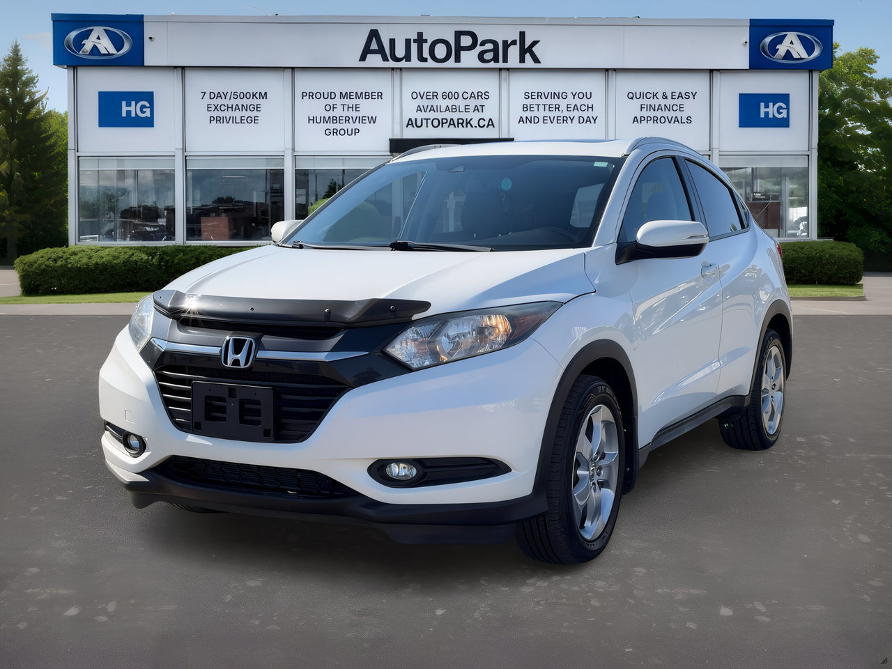 White 2016 Honda HR-V SUV / Crossover All-Wheel Drive Continuously Variable Transmission