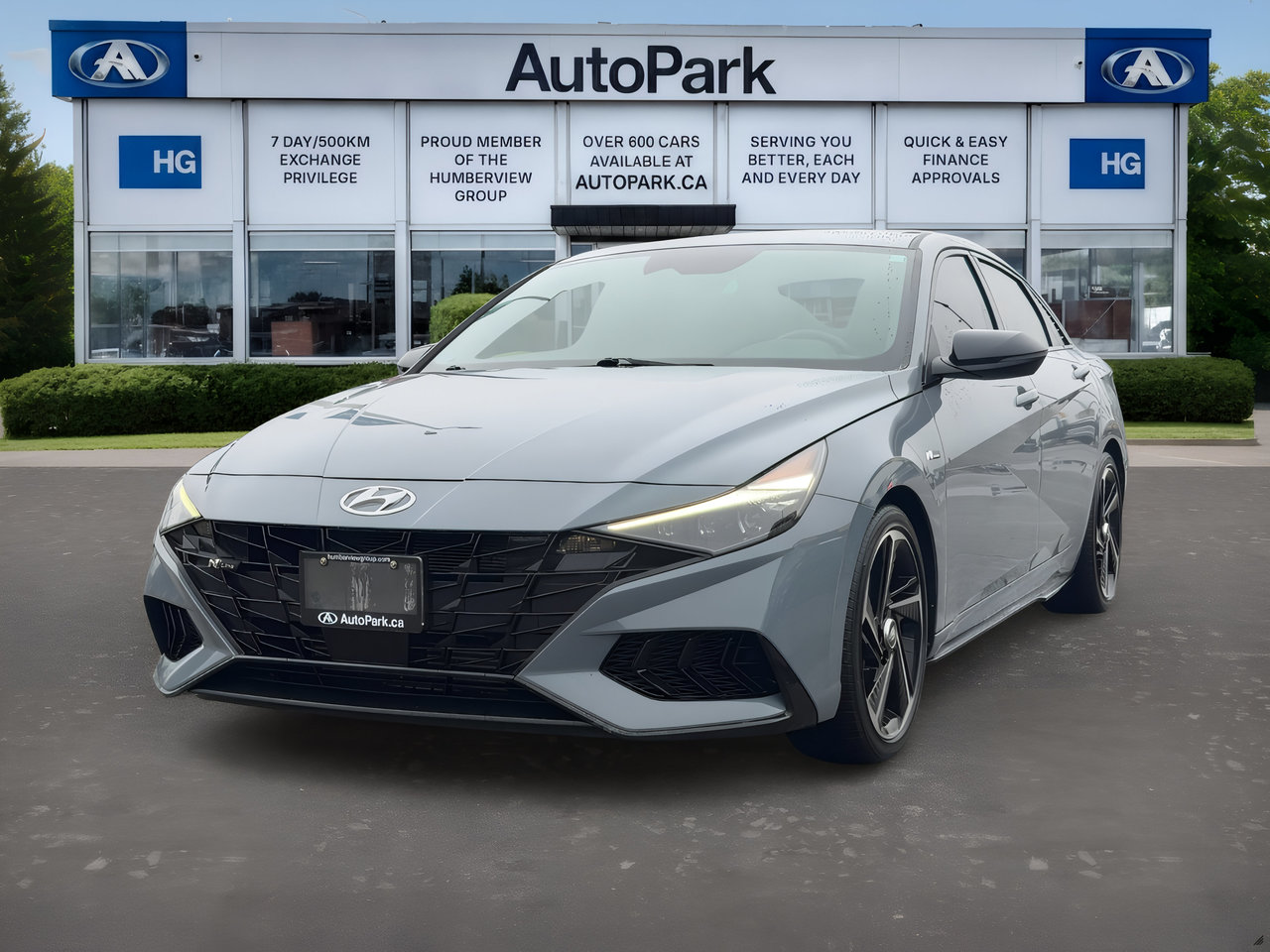 Electric Shadow 2023 Hyundai Elantra Sedan Front-Wheel Drive Automatic