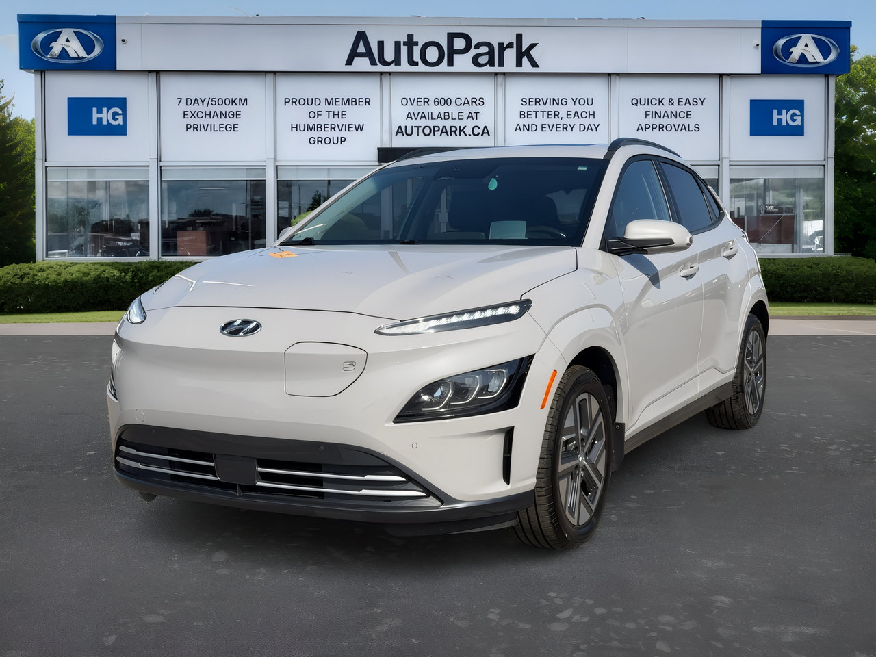 Gray 2023 Hyundai Kona Electric SUV / Crossover Automatic
